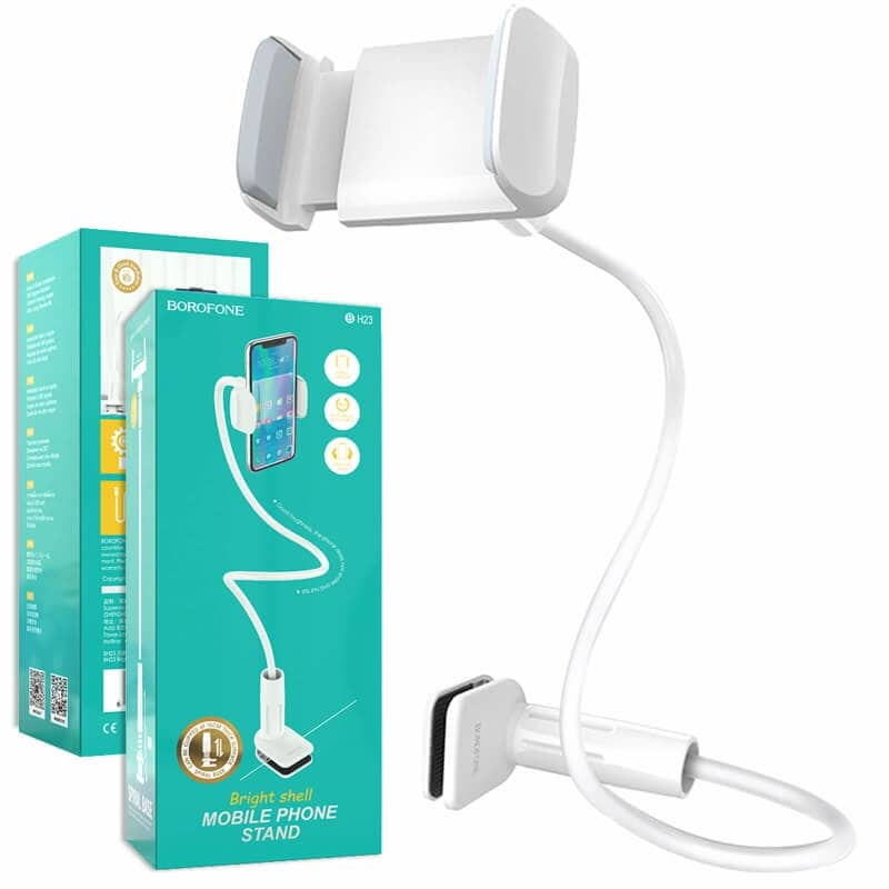 Borofone BH23 Bright Shell Desktop Mobile Phone Stand For 4.5 to 6.9 inch Borofone BH23 Bright Shell Desktop Mobile Phone Stand For 4.5 to 6.9 inch
